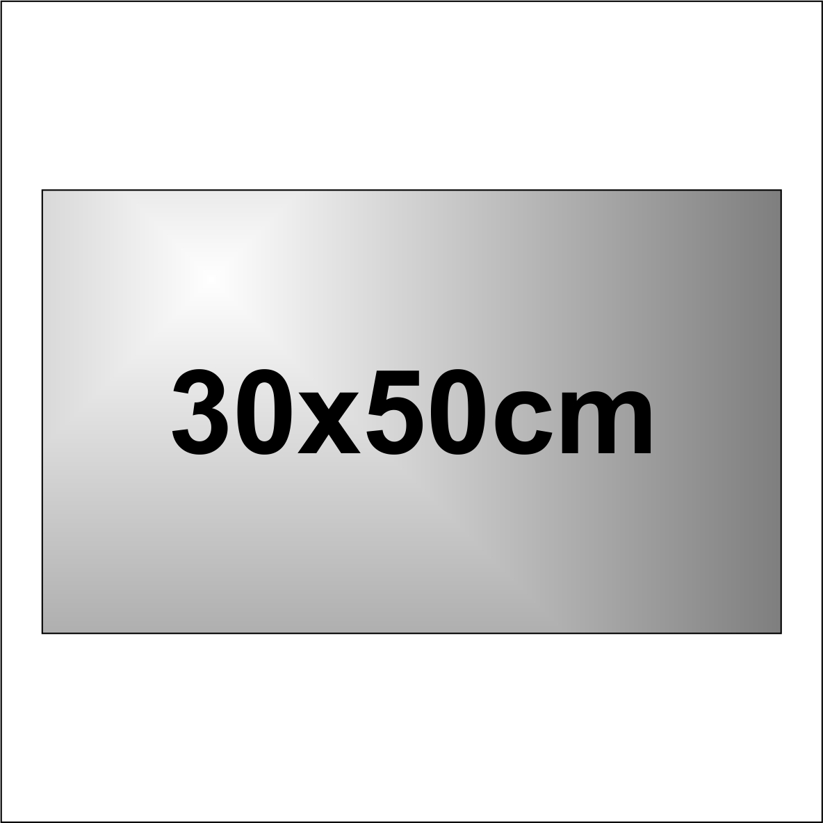 Placuta din aluminiu cu email in gravura 30x50cm 