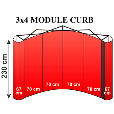 Pop-up spider 3x4 curb