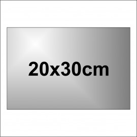 Placuta din aluminiu cu email in gravura 20x30cm